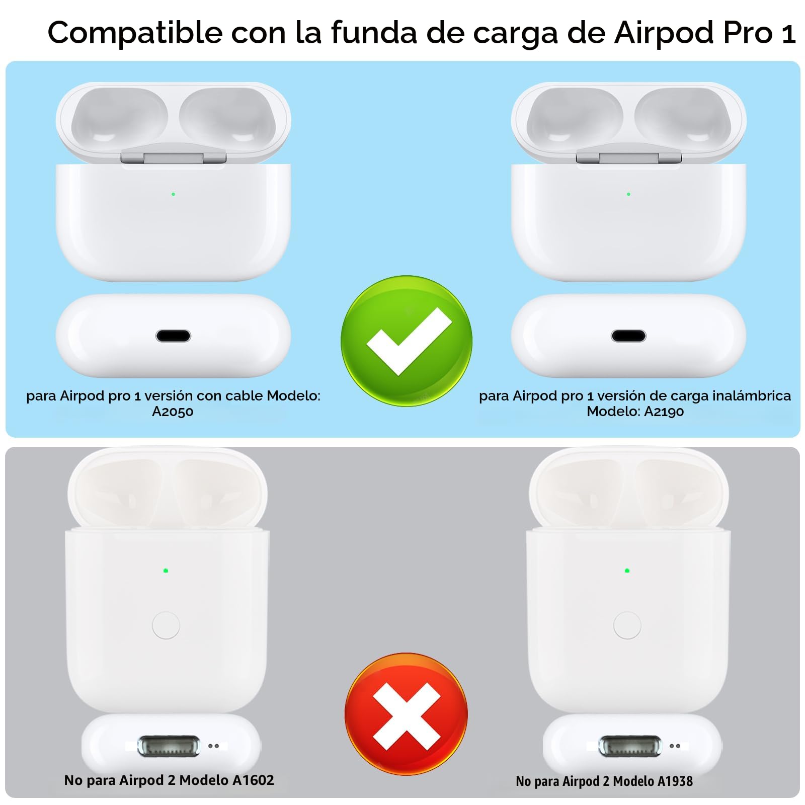 Amazon.com: Auricular original OEM A2084 para oreja izquierda de